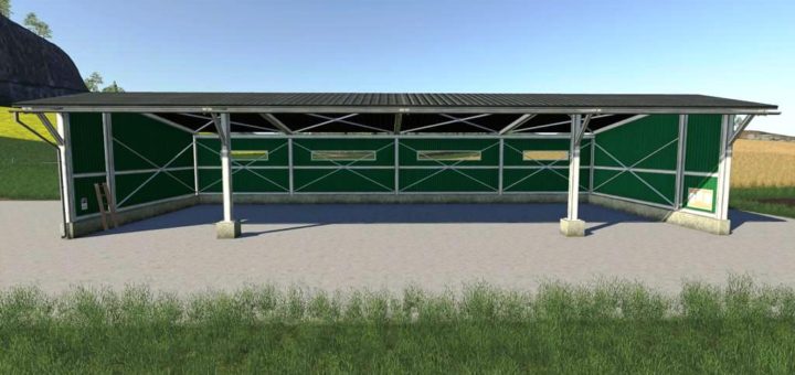 Мод навес KHARON SHED v1.0 Farming Simulator 2019