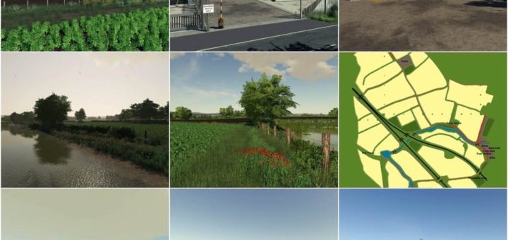Мод карта KNUSTON FARM V1.0.0.0 Farming Simualtor 19