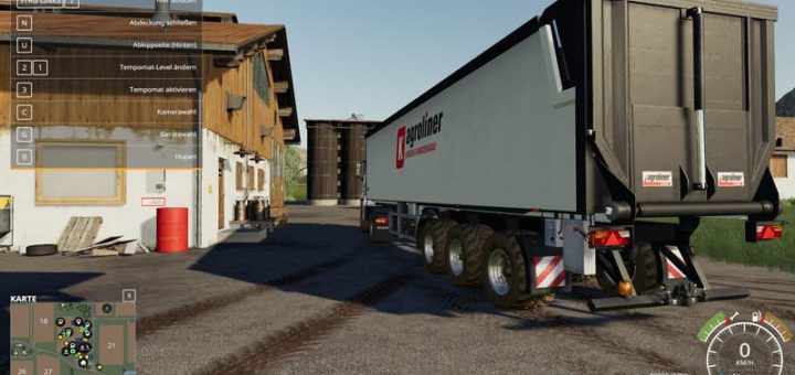 Мод прицеп Kroger Agroliner SRB35 by Ap0lLo Farming Simulator 2019