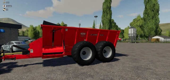 Мод прицеп KUHN SLC141 RED/AMERICAN 6.6.6 FS19