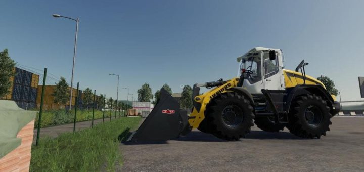 Moд погрузчик Liebherr L538 v1.0.0.0 Farming Simulator 2019