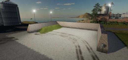 Мод бункер Lighted Bunker Silo v1.0.0.0 Farming Simulator 2019