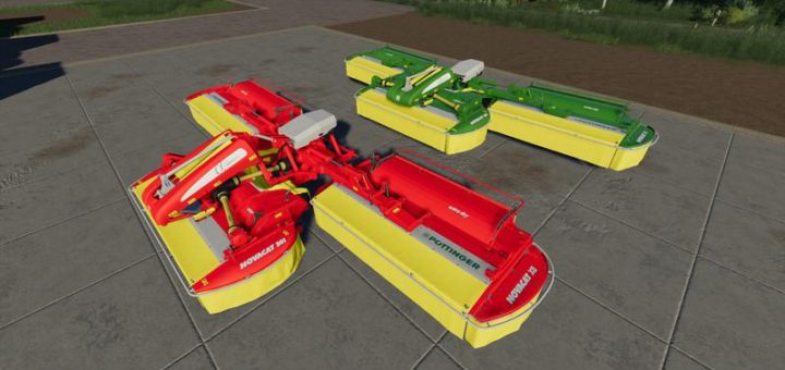 Мод косилка M82 NOVACAT ED-SA Pack v1.0 Farming Simulator 2019