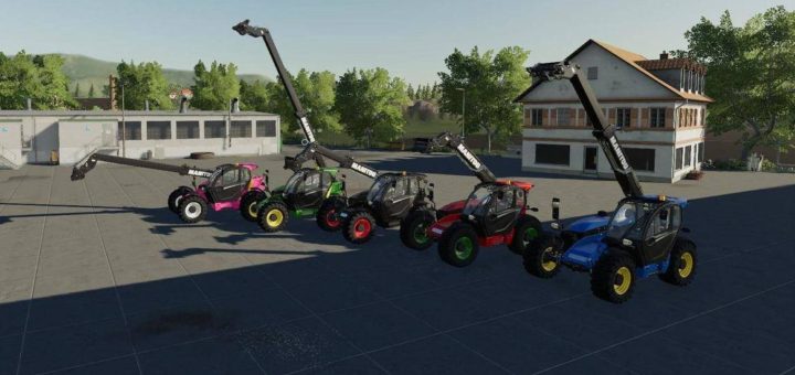 Moд погрузчик Manitou Mod v1.0.0.0 Farming Simulator 2019