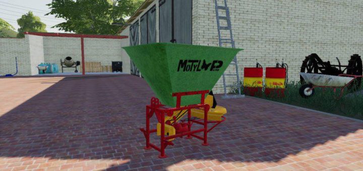Moд Motyl NO31M fertilizer spreader v1.0.0.0 Farming Simulator 19