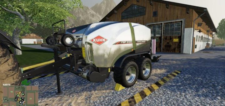 Мод тюкопресс MP FA Kuhn FBP3135 v1.0.0.0 Farming Simulator 19