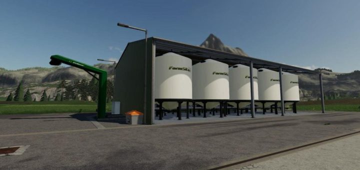 Мод хранилище Multi FarmSilo v1.2.0.0 Farming Simulator 2019