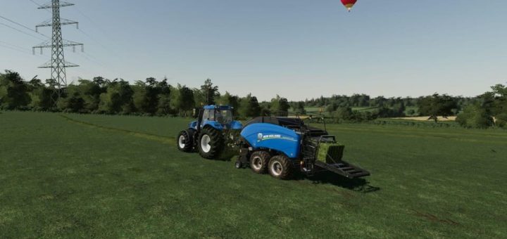 Мод тюкопресс New Holland BB1290+ v1.0 Farming Simulator 2019