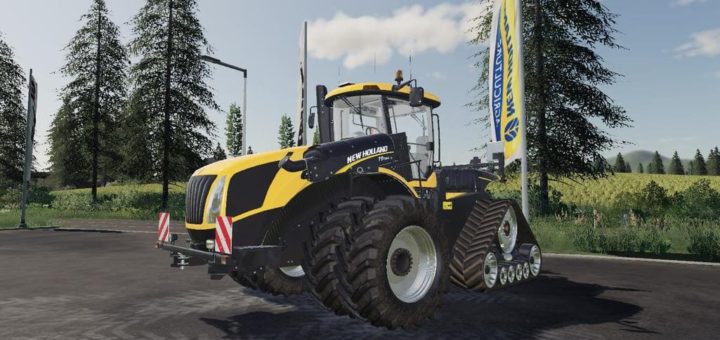 Мод трактор New Holland T9 Series by Stevie Farming Simulator 19