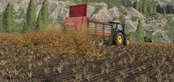 Мод прицеп ANNABURGER HTS MANURE SPREADER V1.0 FS19