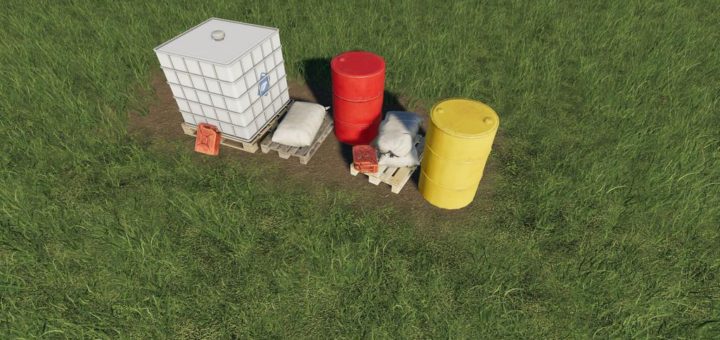 Мод Placeable Filling Stations v1.0.0.0 Farming Simulator 19