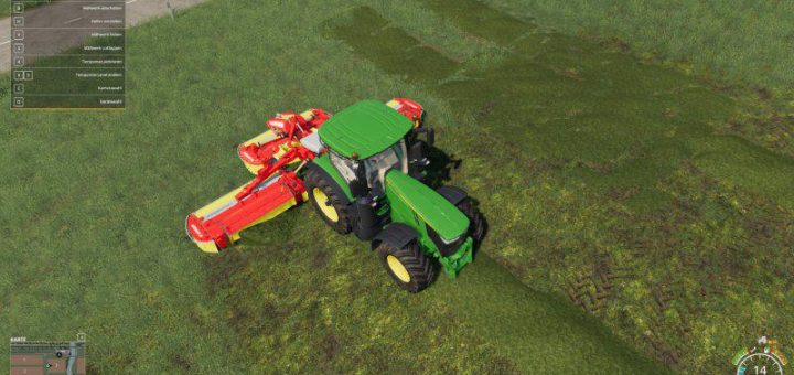 Мод сенокосилка Pottinger NOVACAT 301 & X8 varia v1.0 FS19
