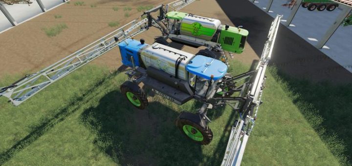 Мод опрыскиватели Rubicon Set v1.1 Farming Simulator 2019