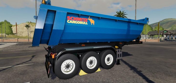 Moд прицеп Schmitz Tipper v1.0.0.0 Farming Simulator 2019