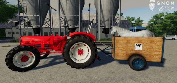 Moд прицеп FBM Team Small Animal Transporter v1.0.0.0 FS19