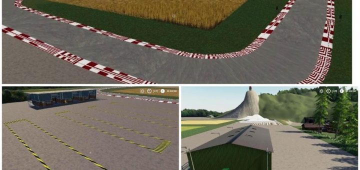 Мод карта TOP GEAR V1.0 Farming Simulator 19