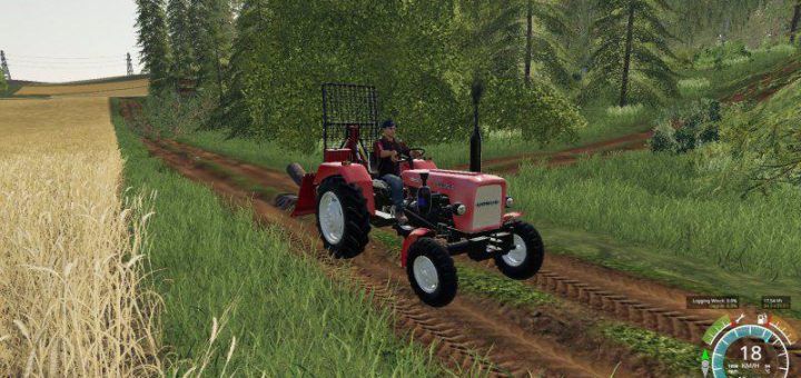 Moд трактор Ursus C330/C330M v0.9 Farming Simulator 2019