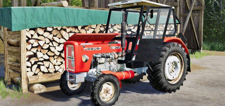 Moд трактор Ursus C360 TURBO v1.0.0.0 Farming Simulator 19