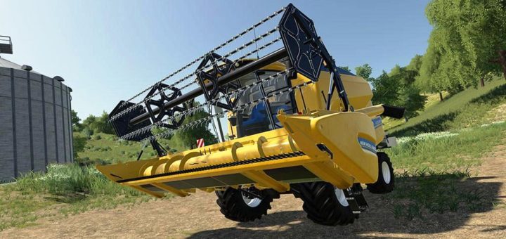 Мод комбайн NEW HOLLAND VARIFEED 18 1.0.1.0 FS19