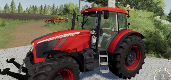 Мод трактор Zetor Crystal 160 New v1.0 Farming Simulator 2019