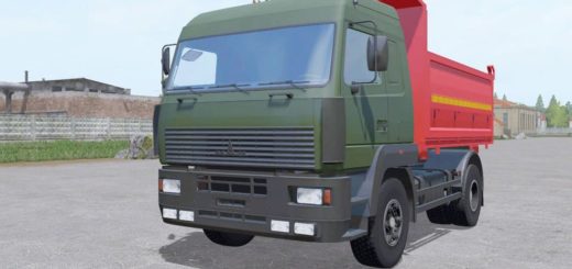 Мод грузовик МАЗ 555035 4X4 V2.0 Фермер Симулятор 2017