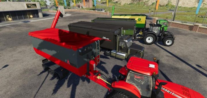 Мод модуль Peecon hooklift Auger Container v1.0.0.0 FS19