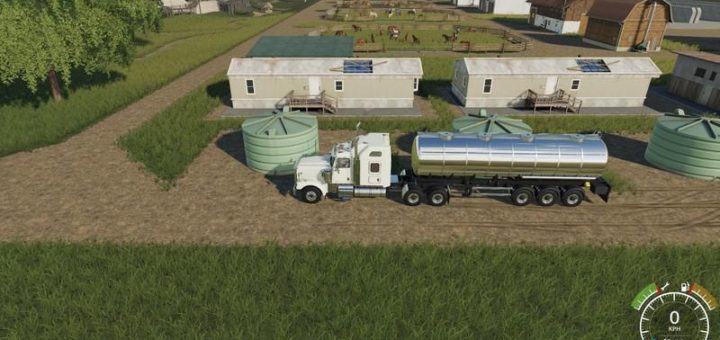Мод карта NORTHWIND ACRES V1.0.0.0 Farming Simulator 19