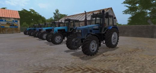 Мод трактор МТЗ-1221 V1.0 Фарминг Симулятор 17