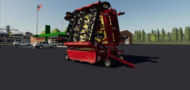 Мод косилка 18 ROW SUGAR BEET TOPPER v1.0 FS2019