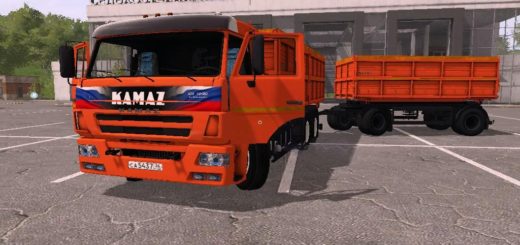Мод грузовик КАМАЗ 45144 V2.1 Фарминг Симулятор 2017