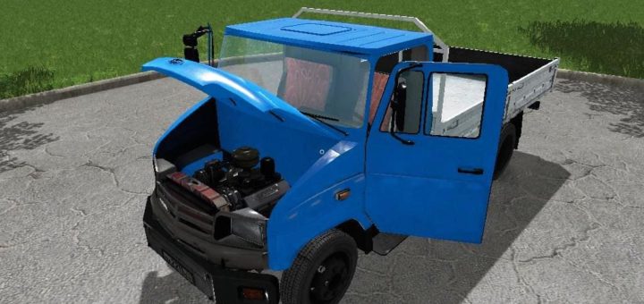 Мод грузовик ЗИЛ 5301АО 1996 V2.1 Фарминг Симулятор 17