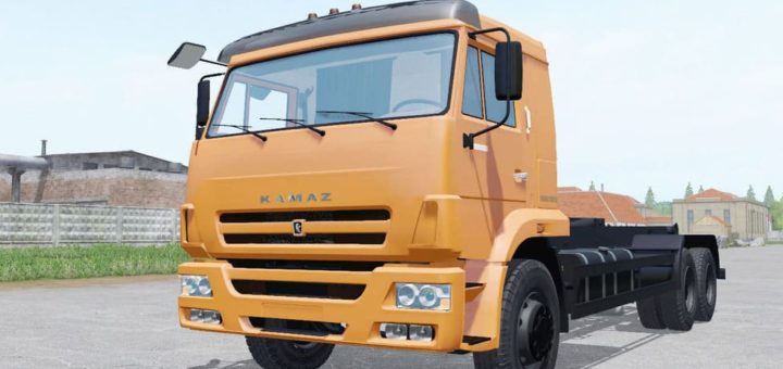 Мод тягач КамАЗ 658667-2032-02 v1.0 Фарминг Симулятор 17