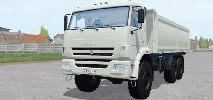 Мод грузовик КамАЗ 68900Р v1.0 Фермер Симулятор 2017
