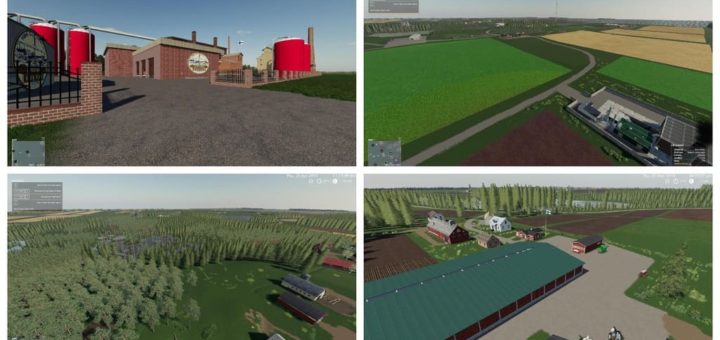 Мод карта TERVALEHTI MULTIFRUITS V1.0 Farming Simulator 19