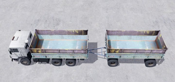 Мод прицеп ГКБ 8551 v1.1 Farming Simulator 2017
