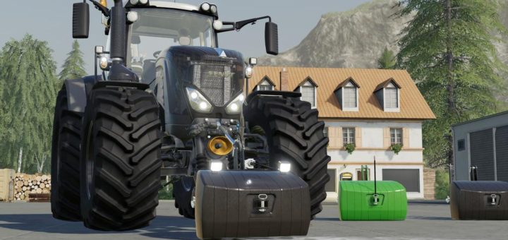 Мод противовес AGCO NG 1100 v1.1.0.0 Farming Simulator 2019