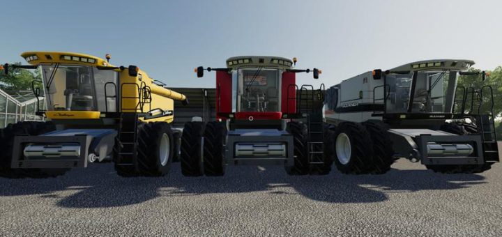 Мод ПАК AGCO Rotary Combines Pack v1.0 Farming Simulator 2019