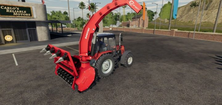 Мод щепогрыз AHWI 700 V1.3 Farming Simulator 19
