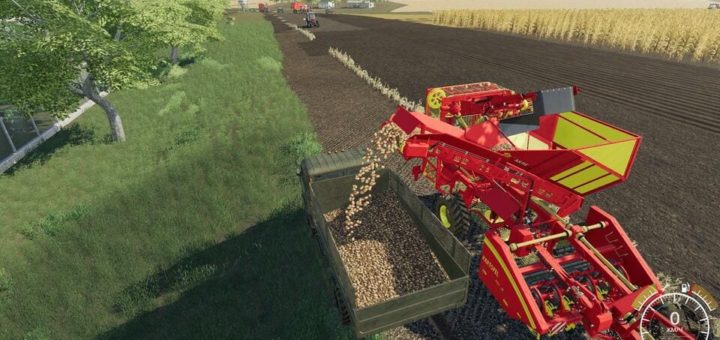 Мод комбайн AKPIL KARTOFEL v1.0 Farming Simulator 2019