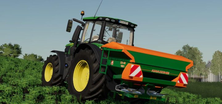 Moд разбрасыватель Amazone ZA-M v1.0.0.0 Farming Simulator 19