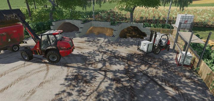 Мод хранилище Bulk Space v1.0.0.0 Farming Simulator 2019