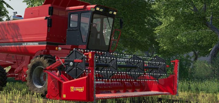 Мод комбайн Case IH 1030 18FT v1.0.0.0 Farming Simulator 2019