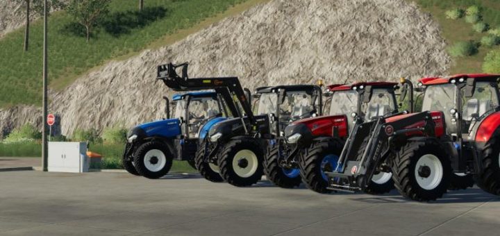 Мод трактор Case Maxxum v1.0.0.0 Farming Simulator 2019