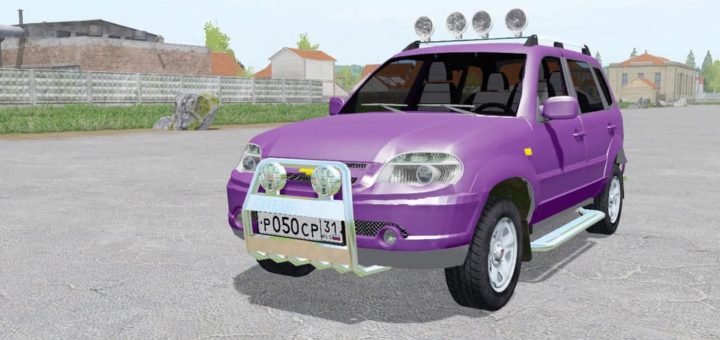 Мод авто Chevrolet Niva v2.0 Farming Simulator 2017