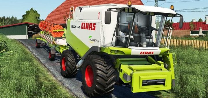 Moд комбайн Claas Lexion 500 SERIE v2.0 Farming Simulator 2019