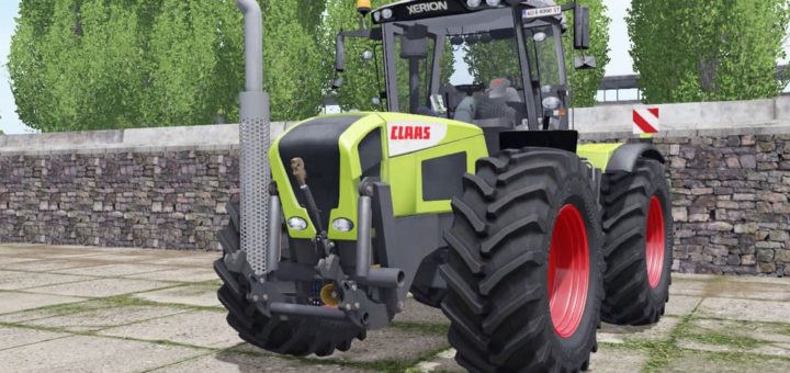 Мод трактор Claas Xerion 3800 Trac VC v1.0 Farming Simulator 2017