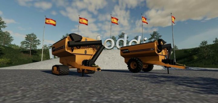 Мод прицеп Coolamon Chaser Bins 24T v1.0.0.0 FS19