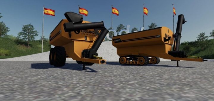 Мод Coolamon Chaser Bins 30T v1.0.0.0 Farming Simulator 19