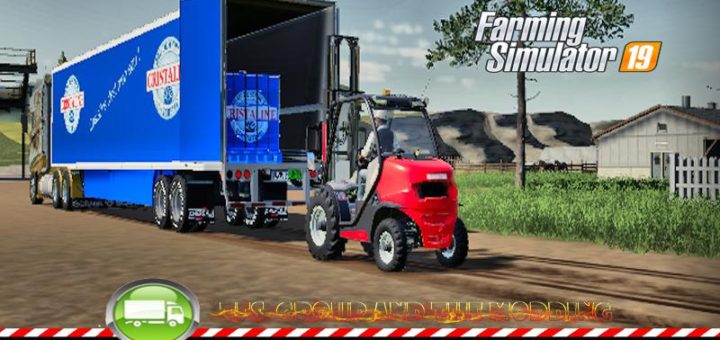 Мод прицеп CRISTALINE TRAILER v1.2.0 Farming Simulator 2019
