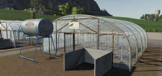 Мод теплица Cucumber Greenhouse v1.0.0.0 Farming Simulator 2019